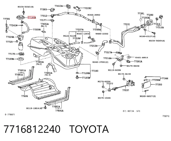  7716812240 Toyota