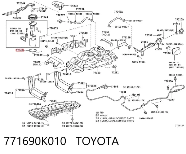  771690K010 Toyota