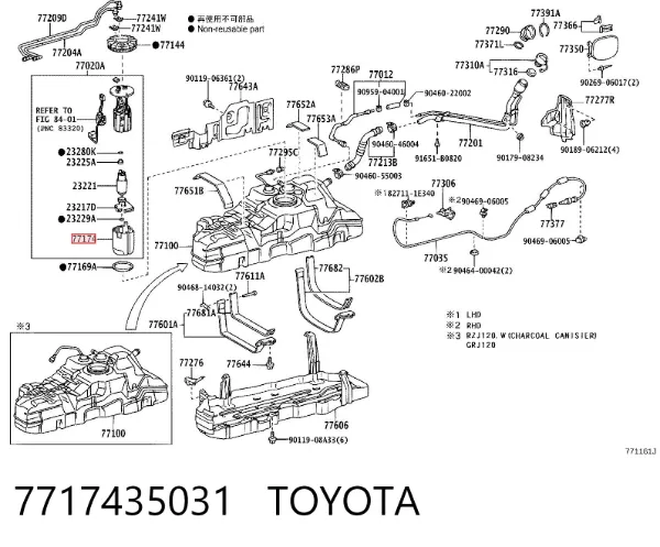  7717435031 Toyota