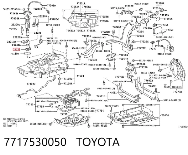  7717530050 Toyota