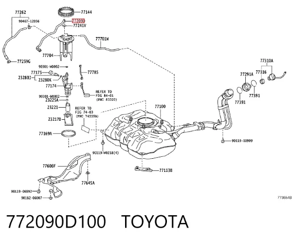  772090D100 Toyota