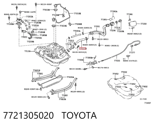  7721305020 Toyota