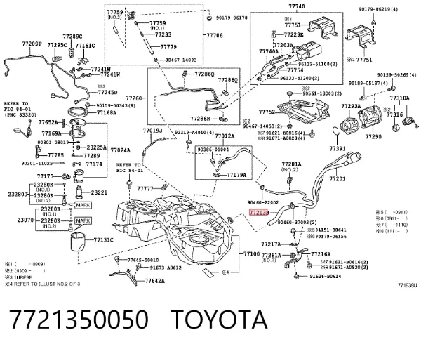  7721350050 Toyota