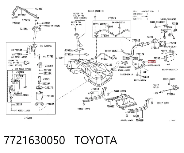  7721630050 Toyota