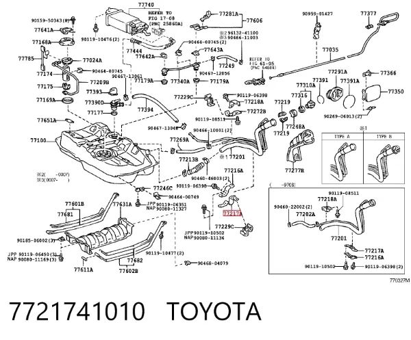  7721741010 Toyota