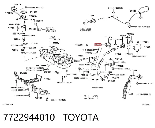  7722944010 Toyota
