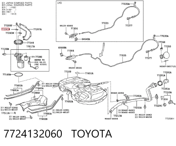  7724132060 Toyota