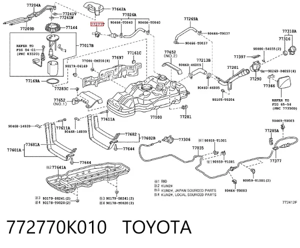  772770K010 Toyota