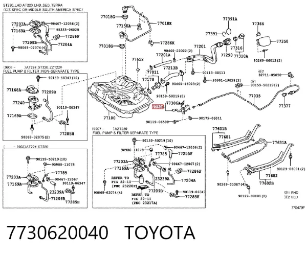  7730620040 Toyota