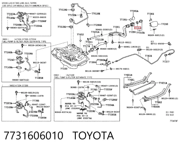  7731606010 Toyota