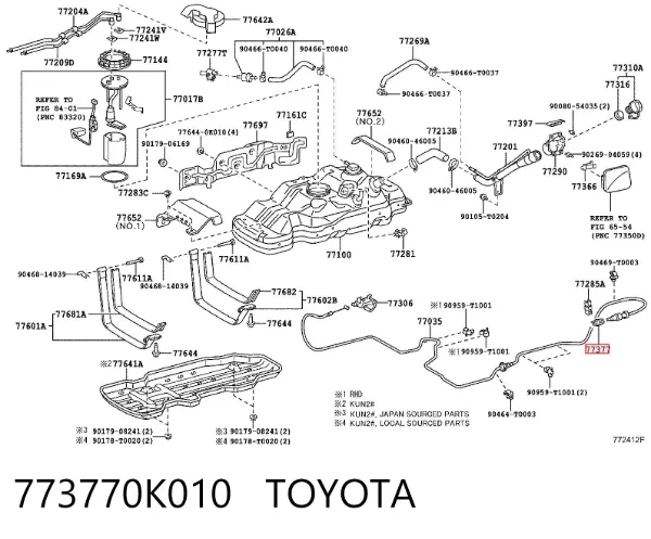  773770K010 Toyota