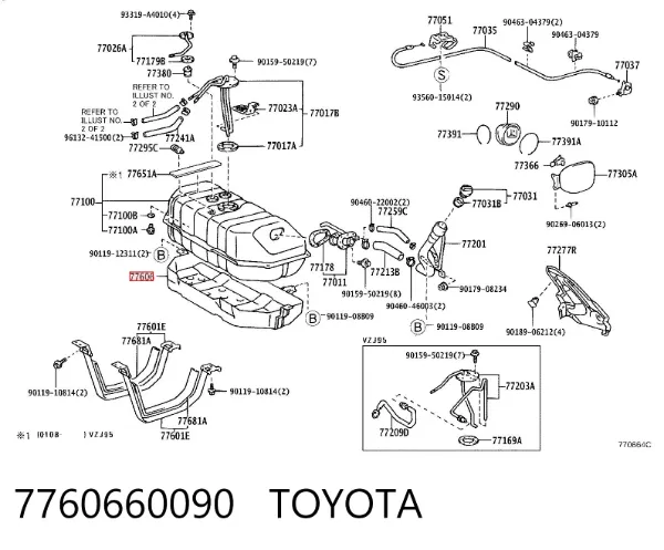  7760660090 Toyota