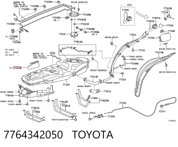  7764342050 Toyota