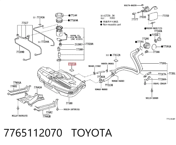  7765112070 Toyota
