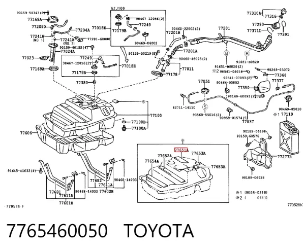  7765460050 Toyota
