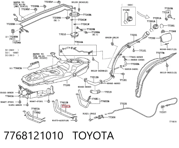  7768121010 Toyota