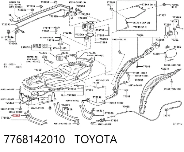  7768142010 Toyota