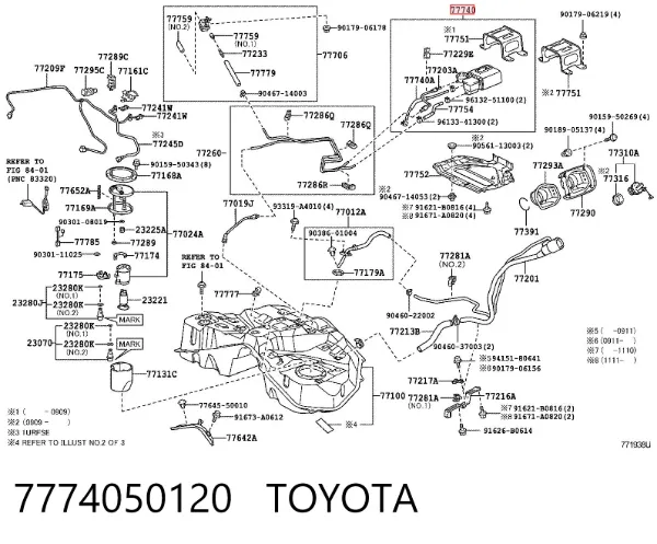  7774050120 Toyota