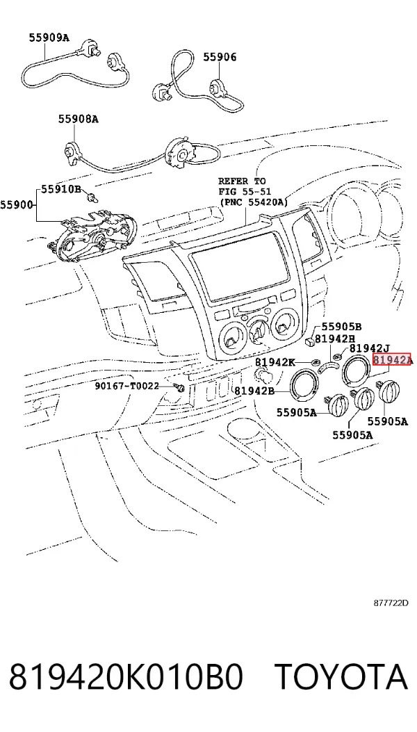  819420K010B0 Toyota