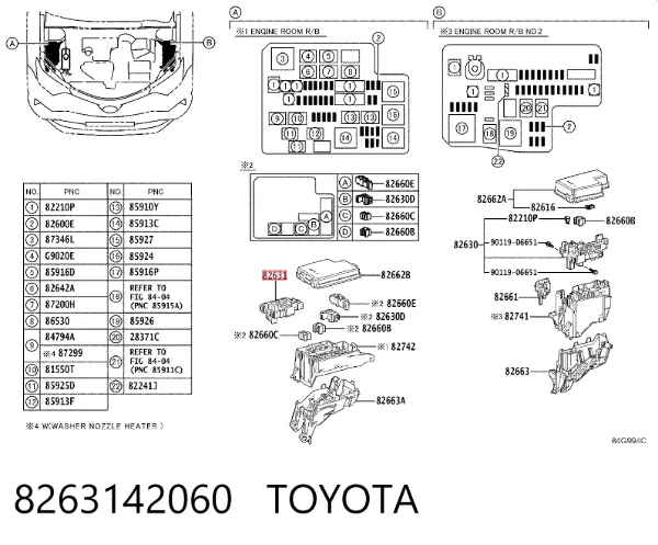  8263142060 Toyota