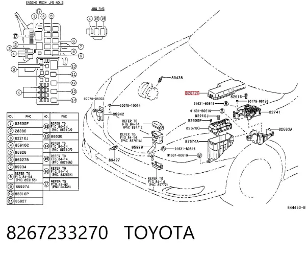  8267233270 Toyota