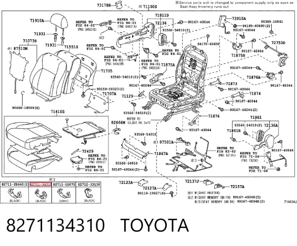  8271134310 Toyota