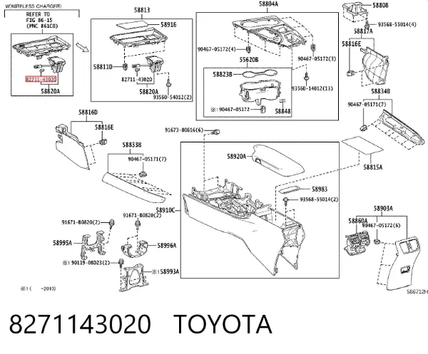  8271143020 Toyota