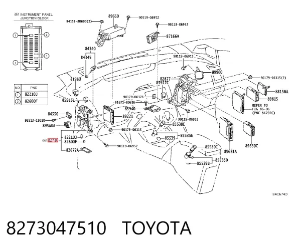  8273047510 Toyota