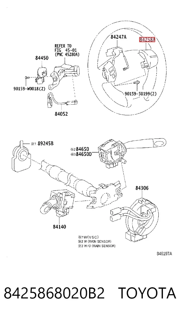 8425868020B2 Toyota