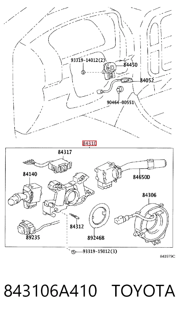  843106A410 Toyota