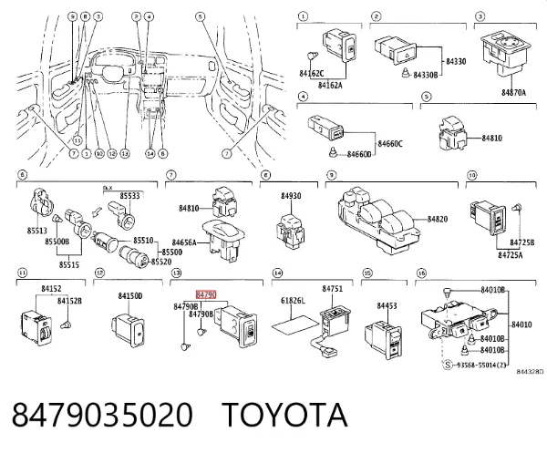 8479035020 Toyota