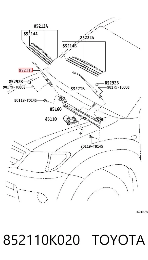  852110K020 Toyota