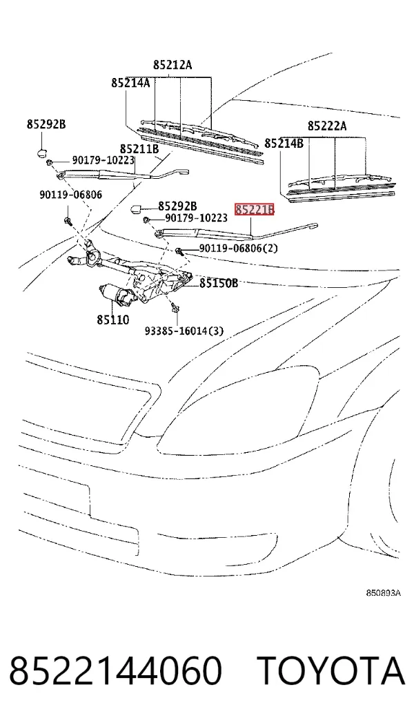  8522144060 Toyota
