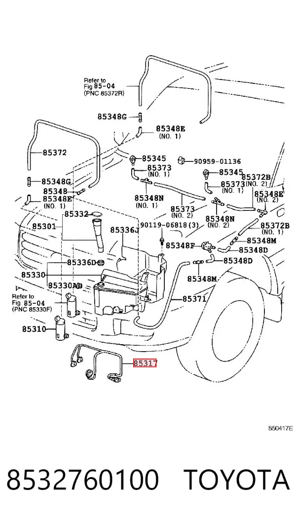  8532760100 Toyota