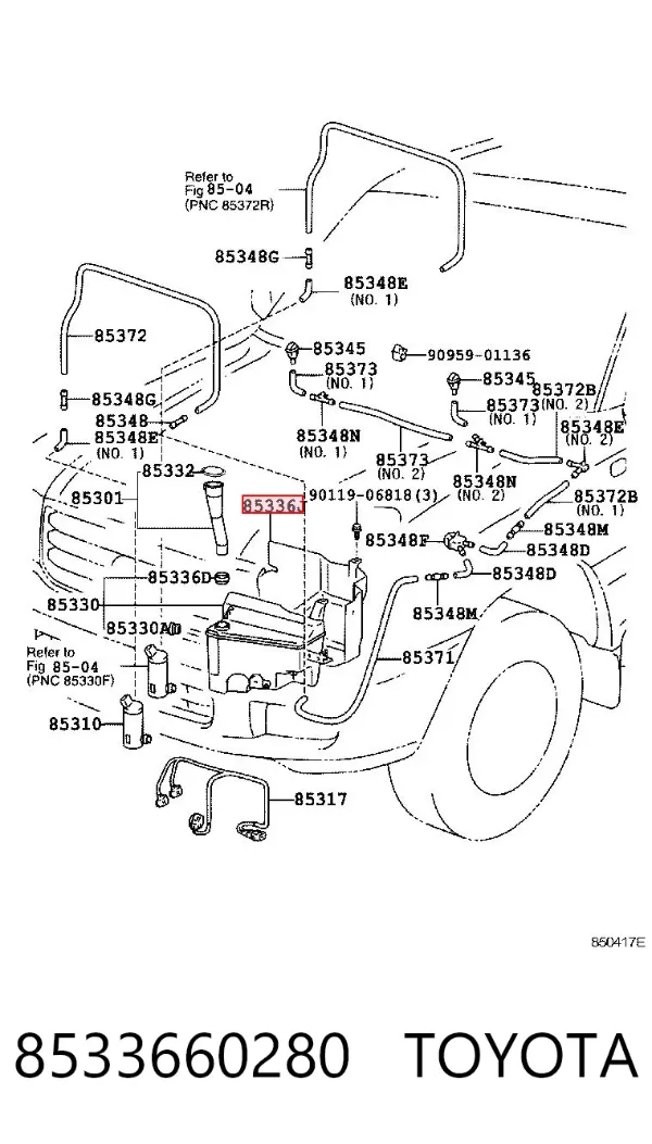  8533660280 Toyota