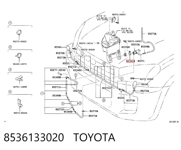  8536133020 Toyota