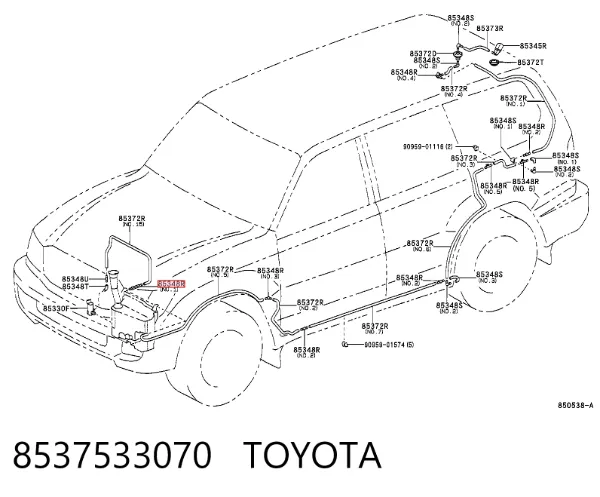  8537533070 Toyota