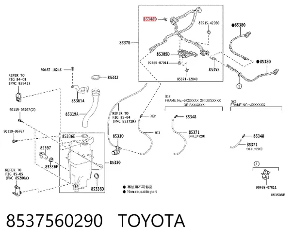  8537560290 Toyota