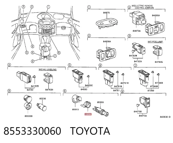 8553330060 Toyota