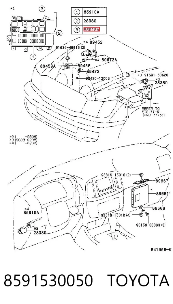  8591530050 Toyota