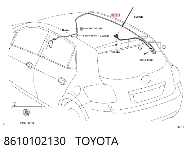  8610102130 Toyota