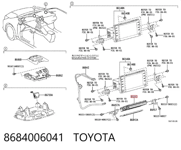  8684006041 Toyota