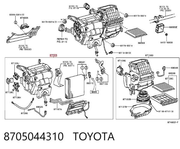  8705044310 Toyota