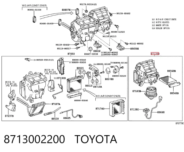  8713002200 Toyota