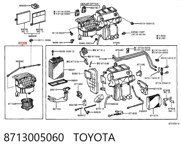  8713005060 Toyota