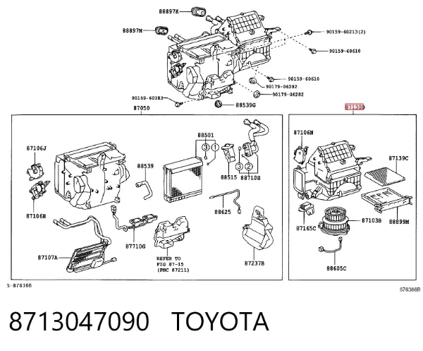  8713047090 Toyota