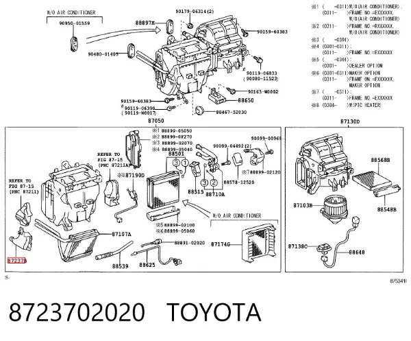  8723702020 Toyota