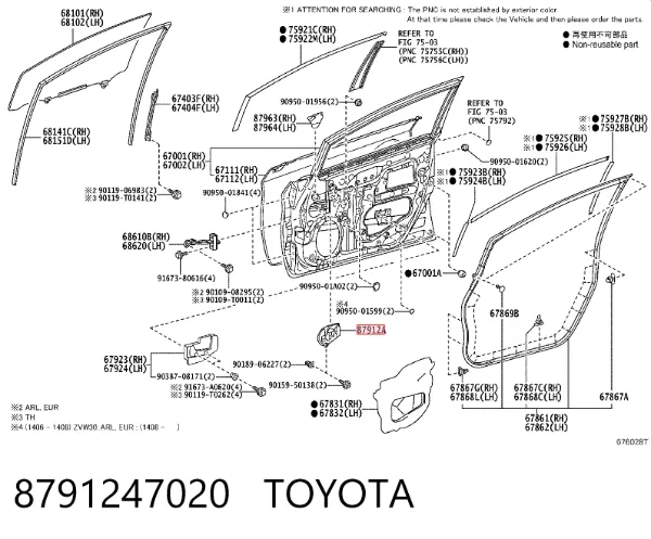  8791247020 Toyota
