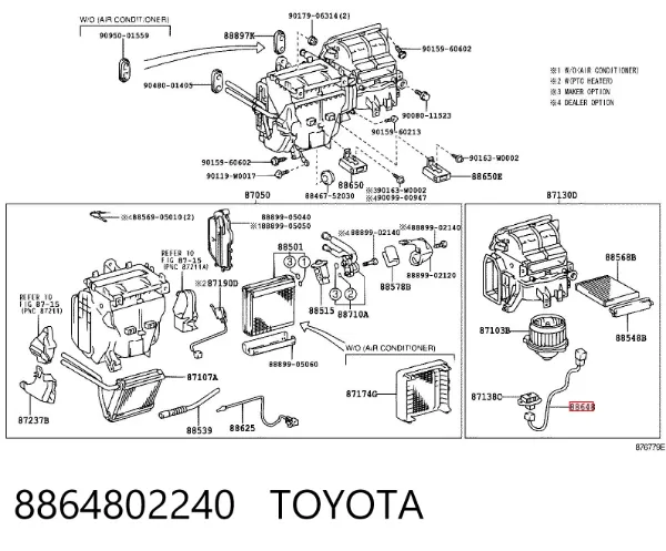  8864802240 Toyota