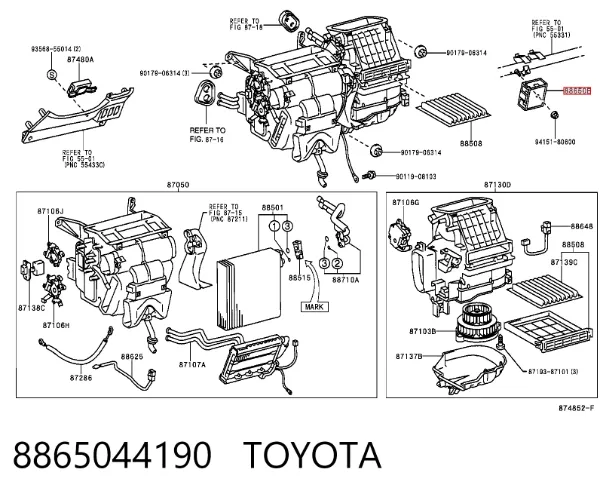  8865044190 Toyota